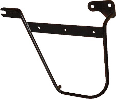 Luggage Brackets TR for the New Triumph Bonneville, SE, T100, Black, Thruxton and Scrambler with the Triumph OEM Accessory Rail