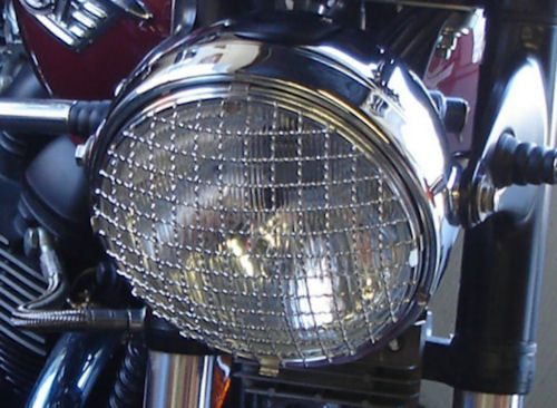 Headlight Stoneguard for the Triumph Bonneville and Thruxton