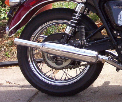 NewBonneville Sprint Mufflers