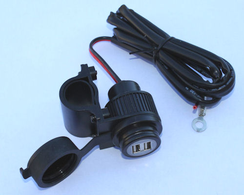 USB Power Supply Charger for the Triumph Bonneville, T100, SE, Black, Thruxton, Scrambler -> Lampade A Led Mtb USB Power Supply Charger for the Triumph Bonneville, T100, SE, Black, Thruxton, Scrambler -> Lampade A Led Mtb