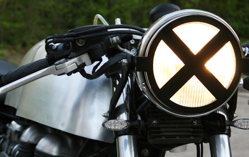 Headlight Blaster Shields for the Triumph Bonneville, SE, Black, T100, Thruxton and all 7 Headlights