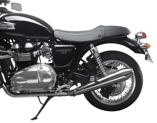 SW Motech Blaze Sport Saddlebags for the Triumph Bonneville, SE, T100, Black and Thruxton